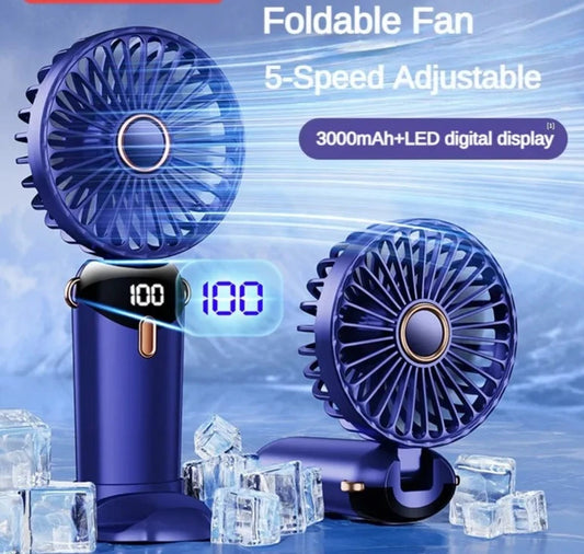 5 Speed Foldable Nurse Handheld Mini Fan  P