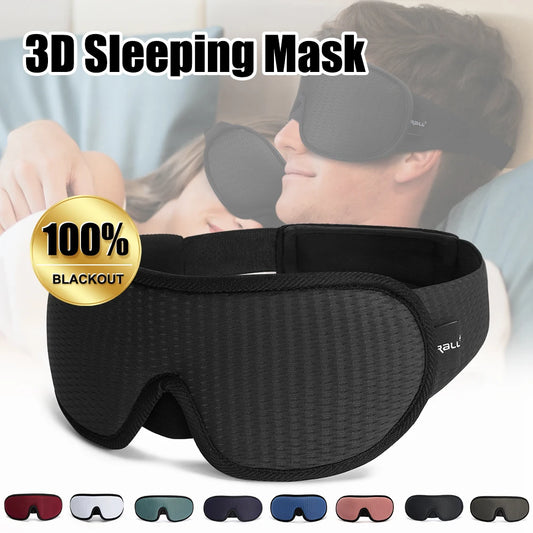 3D Blackout Sleeping Mask for Eyes: Deep Rest & Comfort