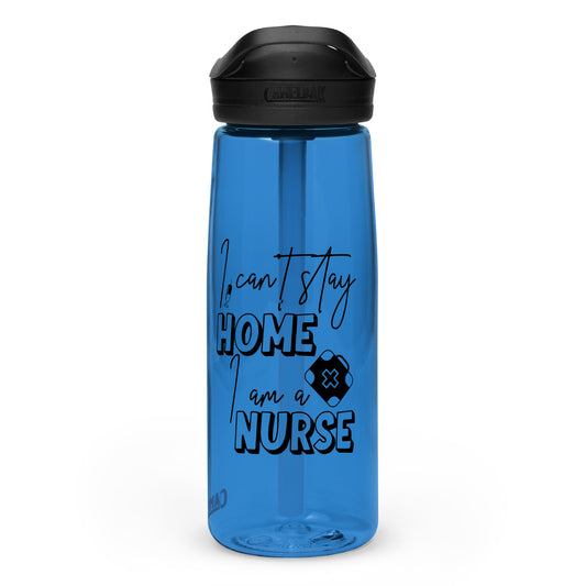 Nurses Dont Stay Home Sports water bottle