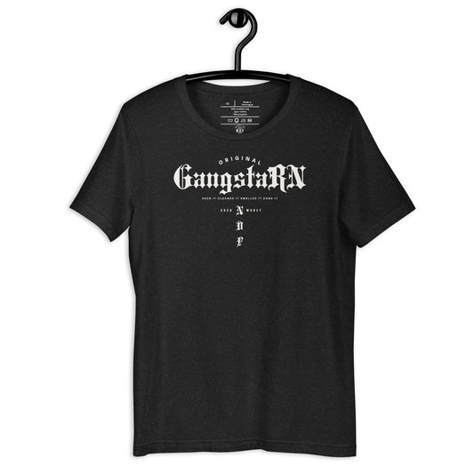 Original Gangsta RN Nurse T-Shirt - Funny Nursing Tee, Medical Staff Apparel, Registered Nurse Gift